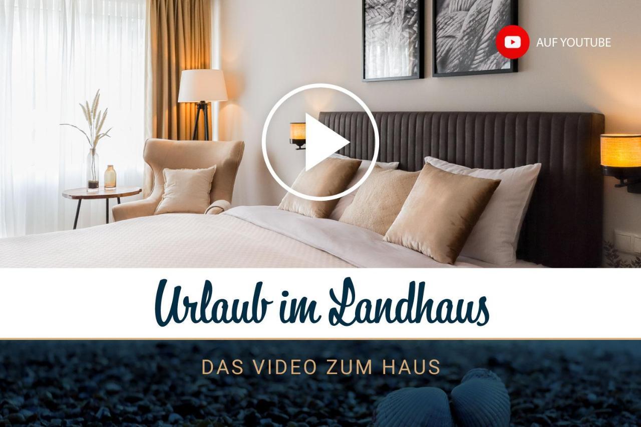 Strandnahe Ferienwohnung - Sehr Modern Und Hochwertig Eingerichtet, Inklusive Parkplatz, Gartenzugang Und Fahrradunterstellmoeglichkeit 샬베우츠 외부 사진